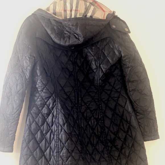 Burberry Black Quilted Jacket - Picture 2 of 2